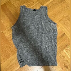J.Crew Women's Grey Tank with open back, XS